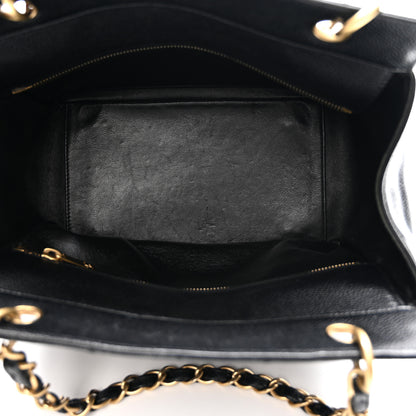 Chanel Caviar Quilted Petit Timeless Tote PTT Black 4 of 14