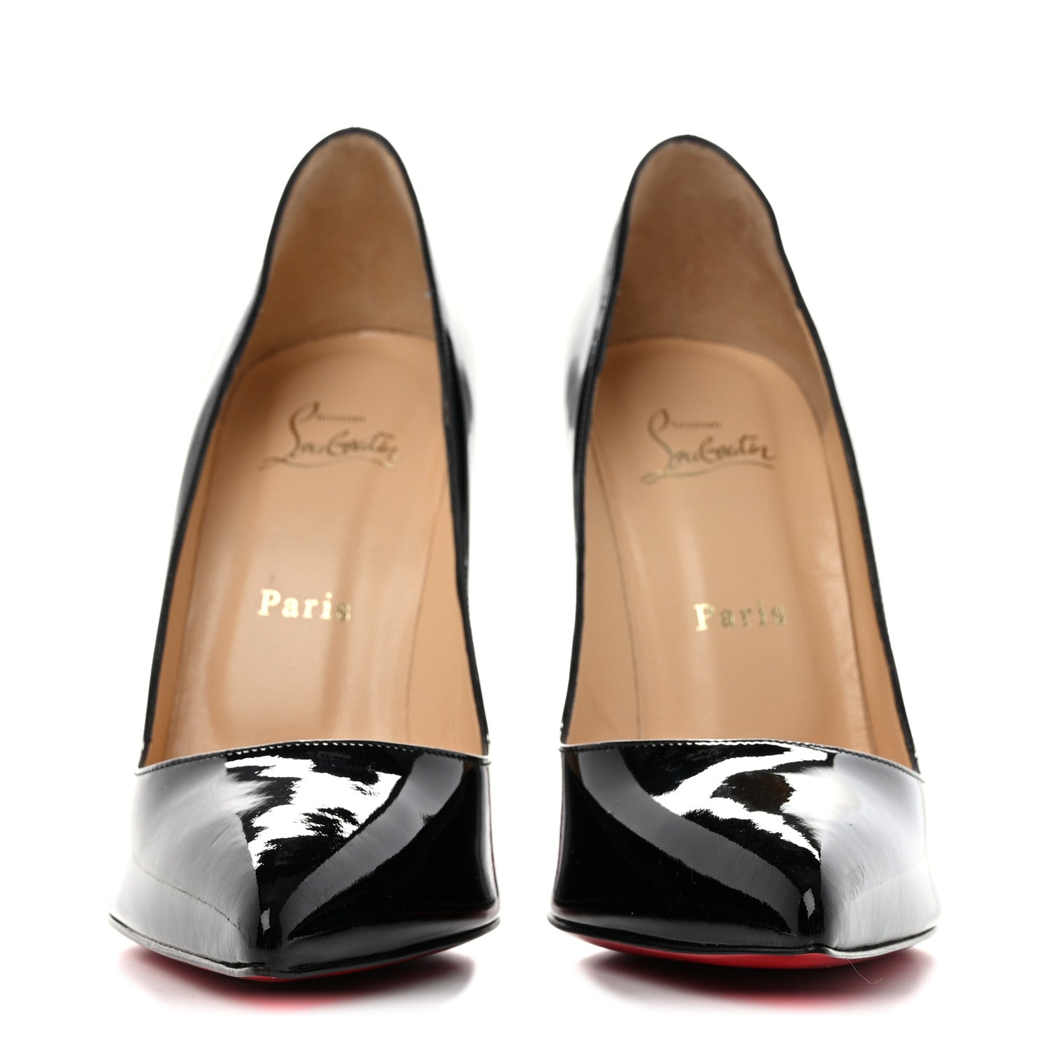 Christian Louboutin Patent Pigalle Follies 100 Pumps 40.5 Black 2 of 8