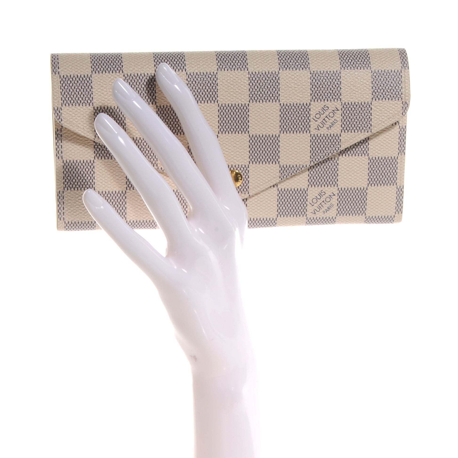 Louis Vuitton Damier Azur Josephine Wallet 2 of 9