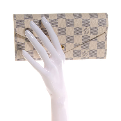 Louis Vuitton Damier Azur Josephine Wallet 2 of 9