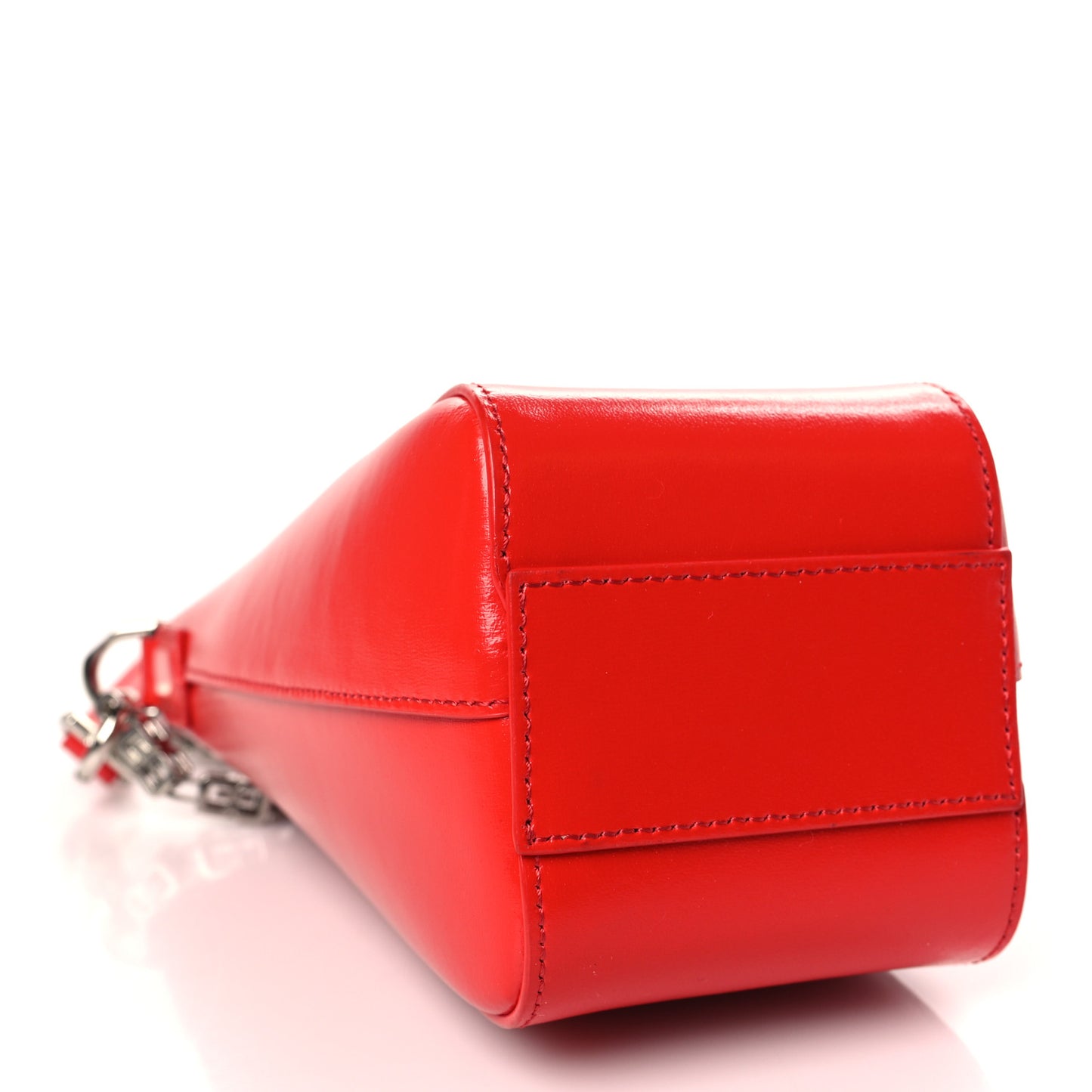 Calfskin Mini Vertical Antigona Red