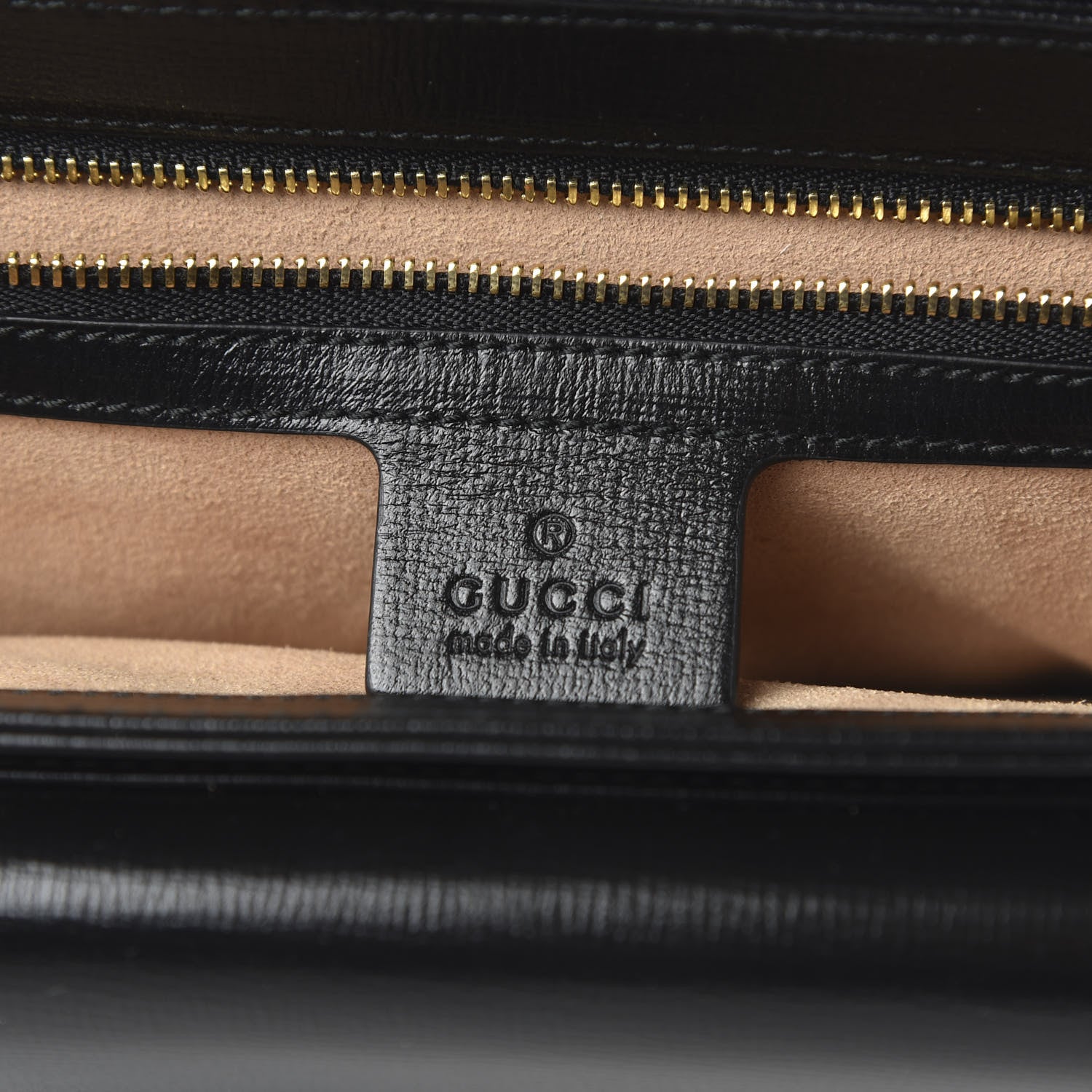 Gucci Azalea Calfskin Small Marina Chain Shoulder Bag Black 8 of 10