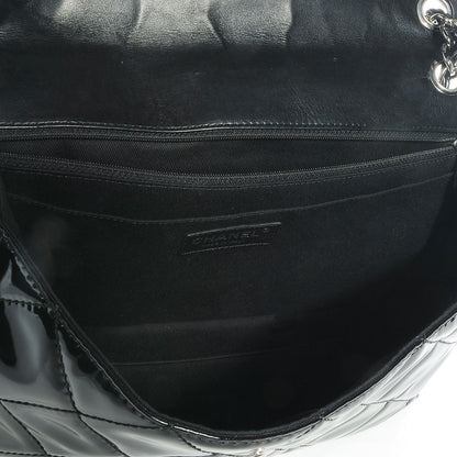 Chanel Vinyl In the Business Flap Black 5 of 8
