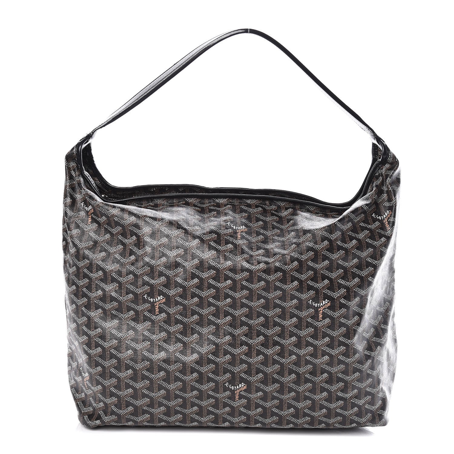 Goyard Goyardine Fidji Zip Hobo Black 1 of 10