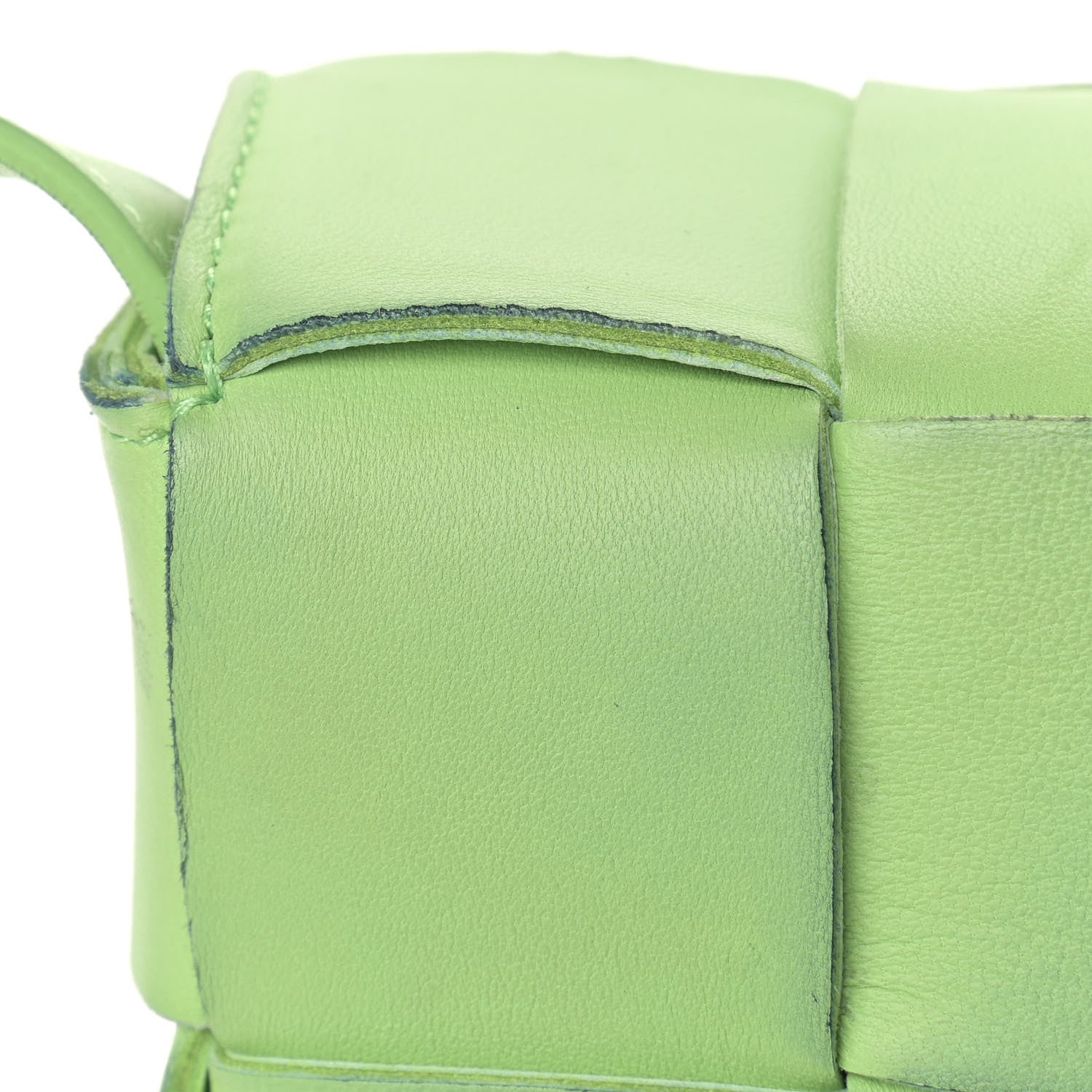 Bottega Veneta Nappa Maxi Intreccio Cassette Bag Pistachio 12 of 16