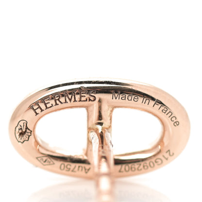 Hermes 18K Rose Gold TPM Farandole Stud Earrings 5 of 6