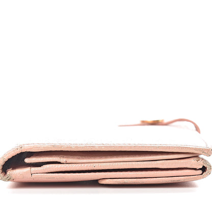 Chanel Grained Calfskin CC Button Wallet Pink 17 of 24