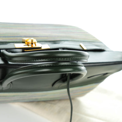 Hermes Box Vibrato Birkin 35 Vert Fonce 13 of 22