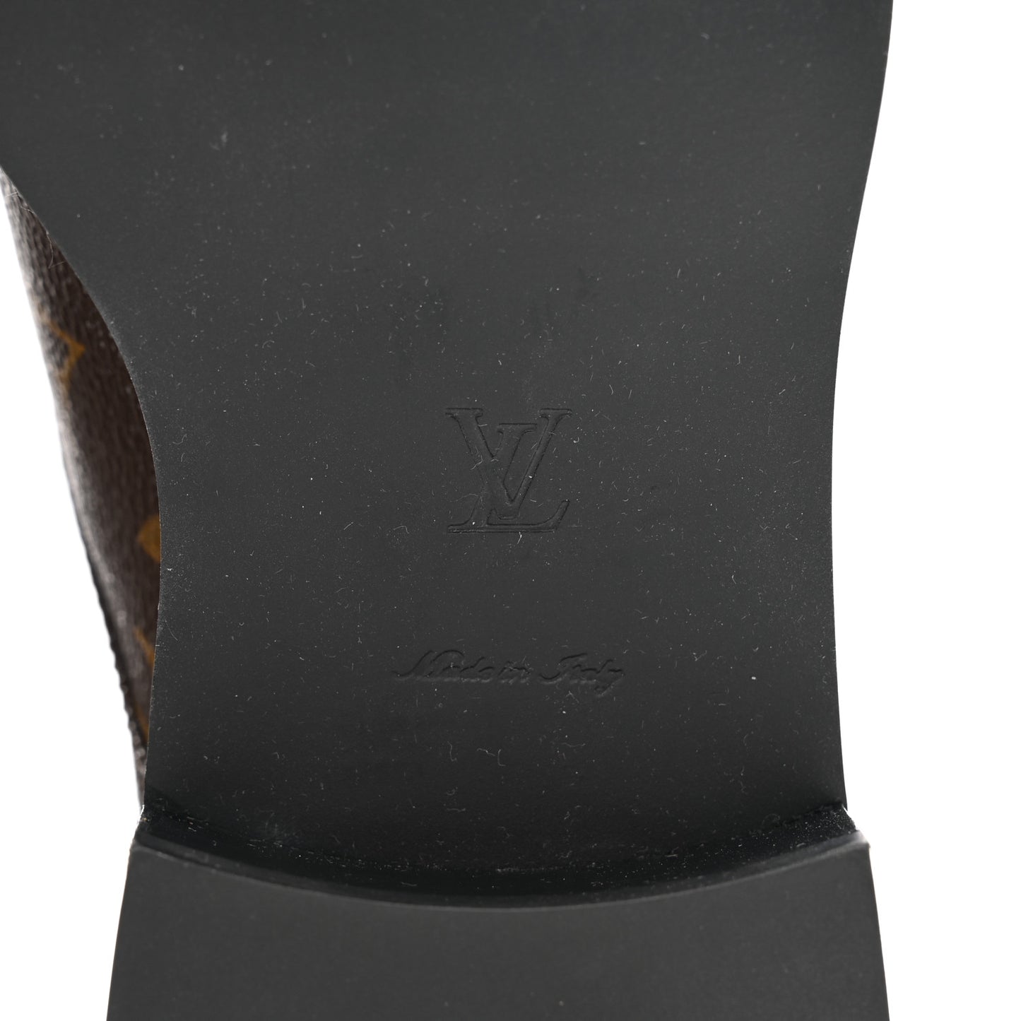 Calfskin Monogram Wonderland Flat Ranger Boots 38 Black