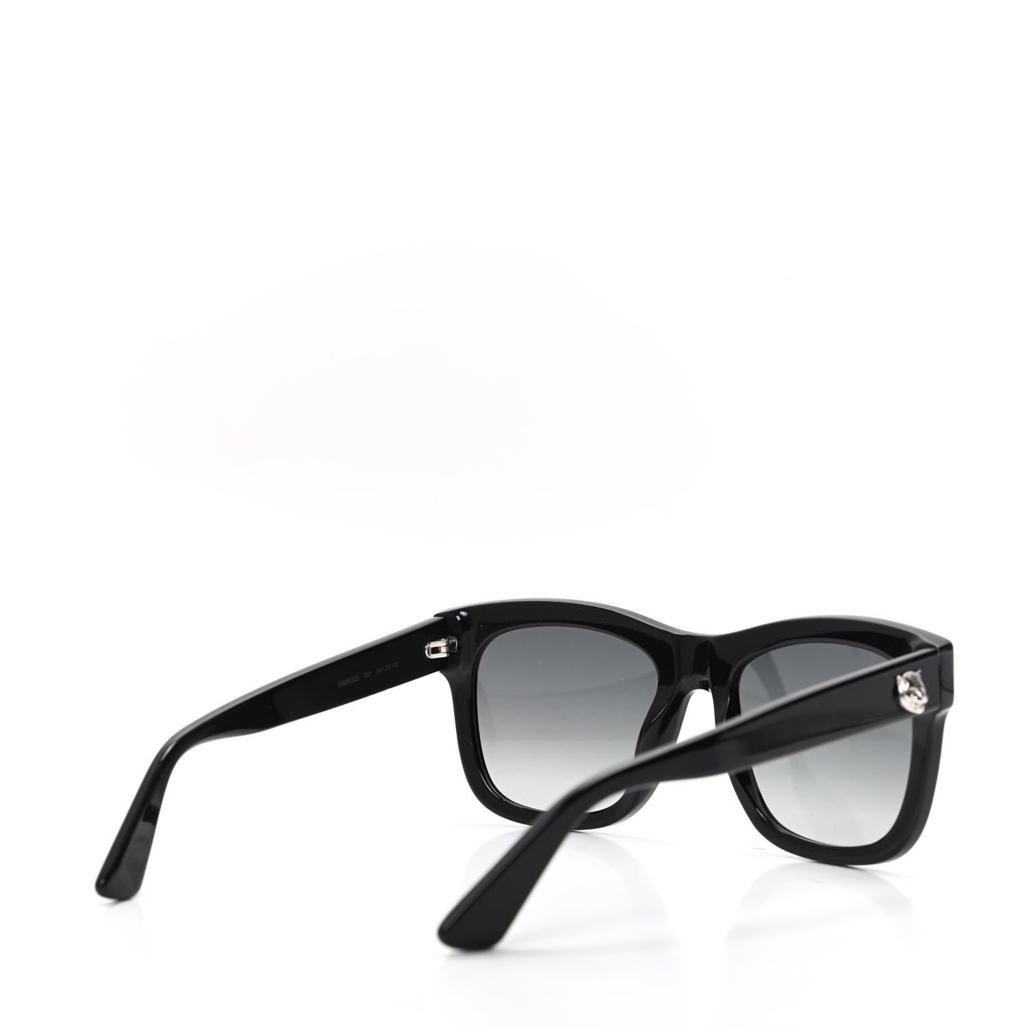 Gucci Acetate Square Frame Sunglasses GG0032S Black 4 of 8