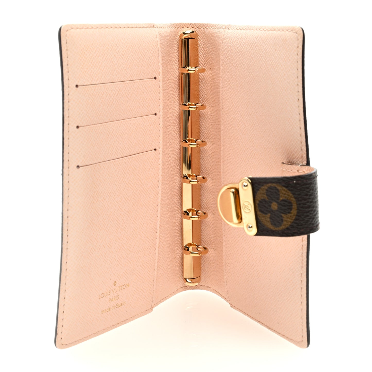 Monogram Koala Small Ring Agenda Cover Rose