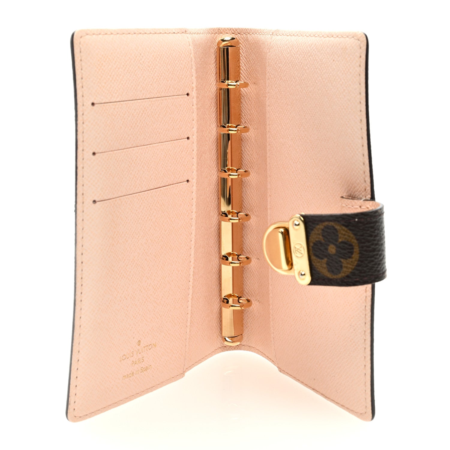 Louis Vuitton Monogram Koala Small Ring Agenda Cover Rose 5 of 6