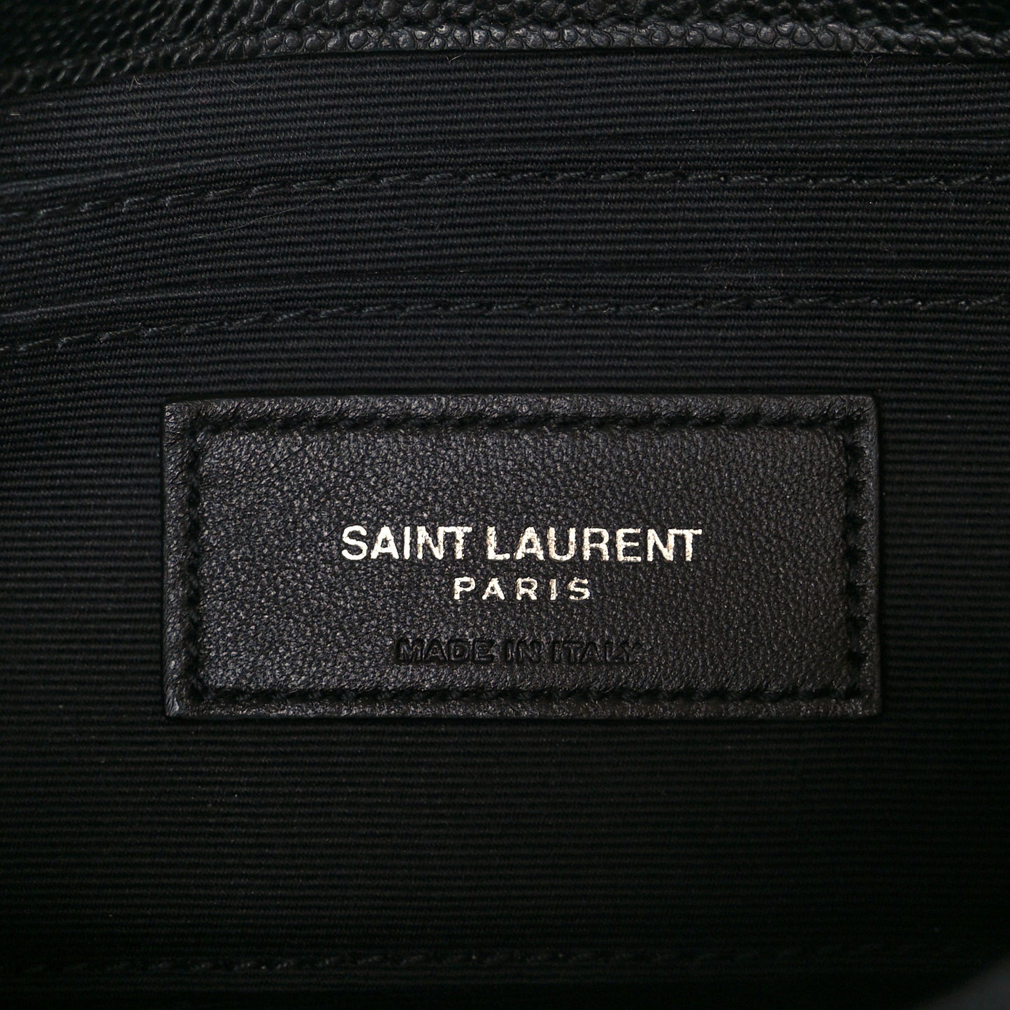 Grain De Poudre Monogram Toy West Hollywood Fold-Over Bag Black