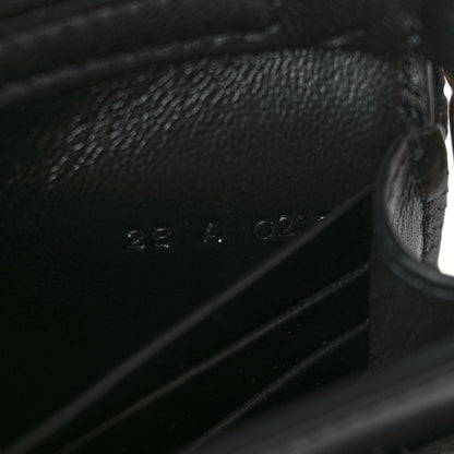 Givenchy Embroidered Canvas 4G Wallet on Chain Black 7 of 10
