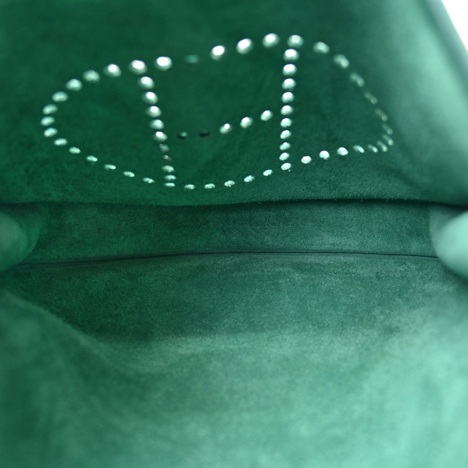 Hermes Taurillon Clemence EVELYNE III PM Malachite 4 of 12