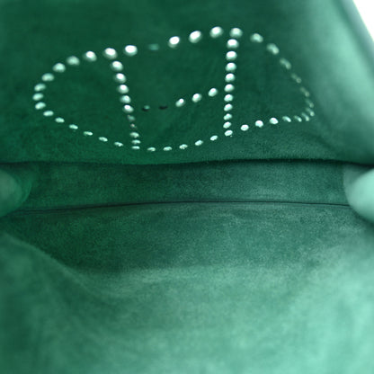 Hermes Taurillon Clemence EVELYNE III PM Malachite 4 of 12