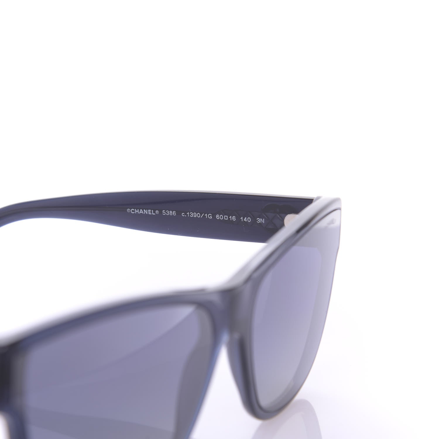 Chanel Polarized Square CC Sunglasses 5380 Black 5 of 7