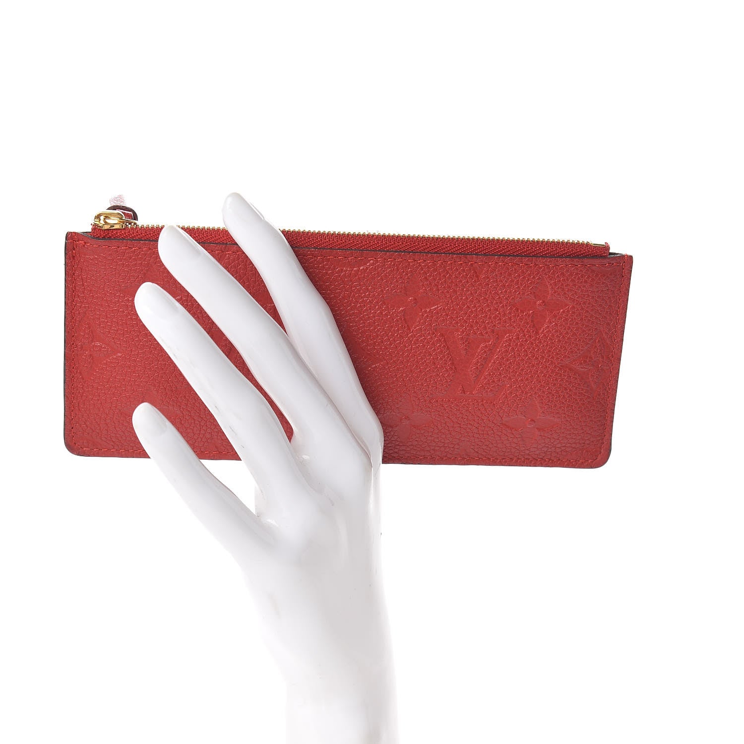 Louis Vuitton Empreinte Curieuse Wallet Zippered Insert Cherry 2 of 7
