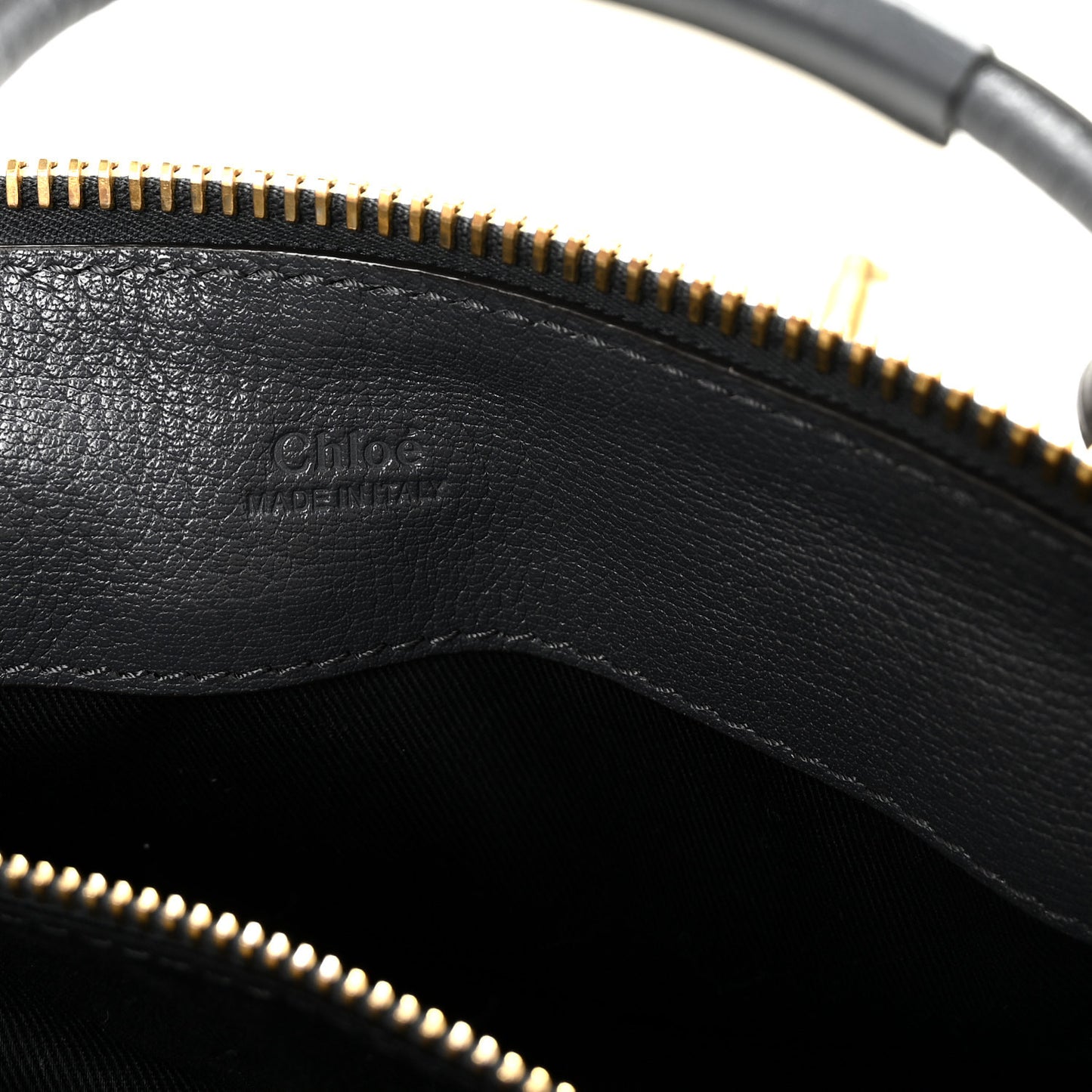 Grained Buffalo Paddington Black Navy