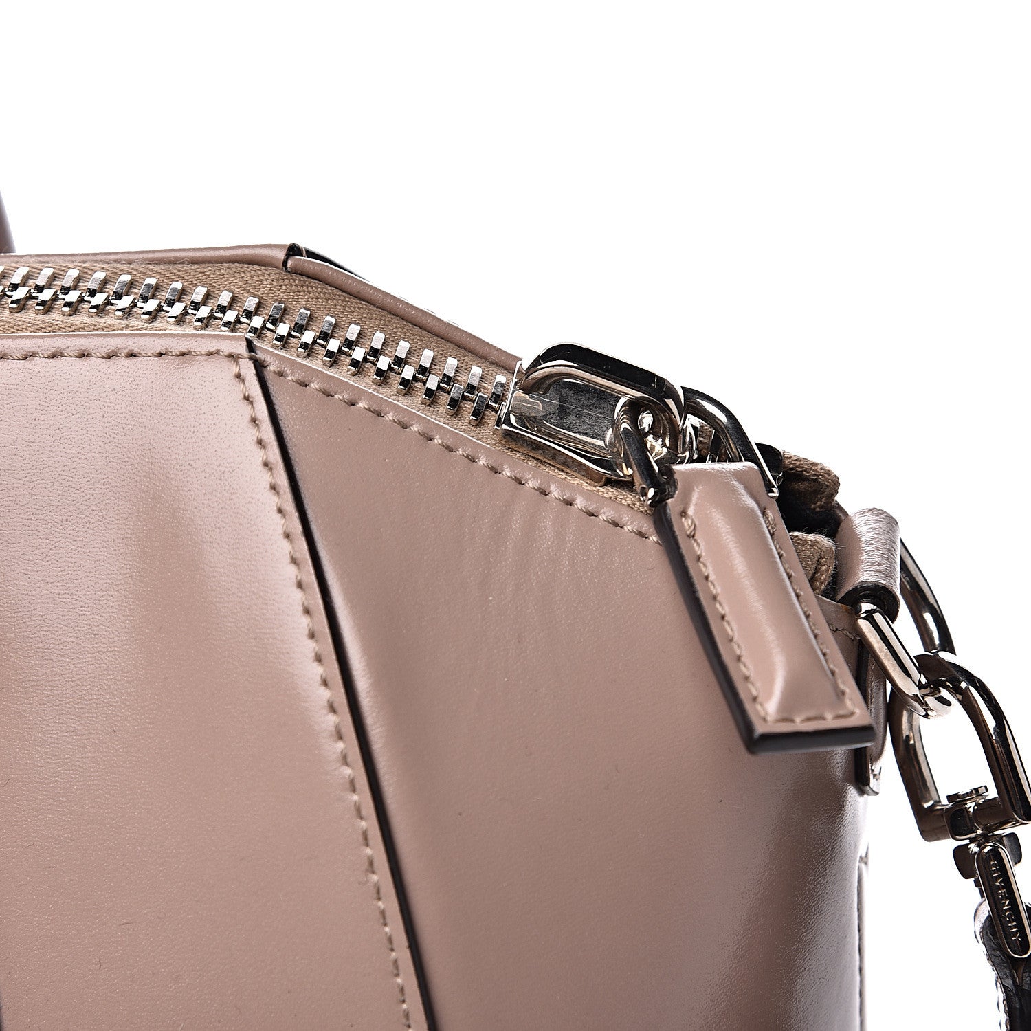 Givenchy Shiny Lord Calfskin Medium Antigona Taupe 12 of 12