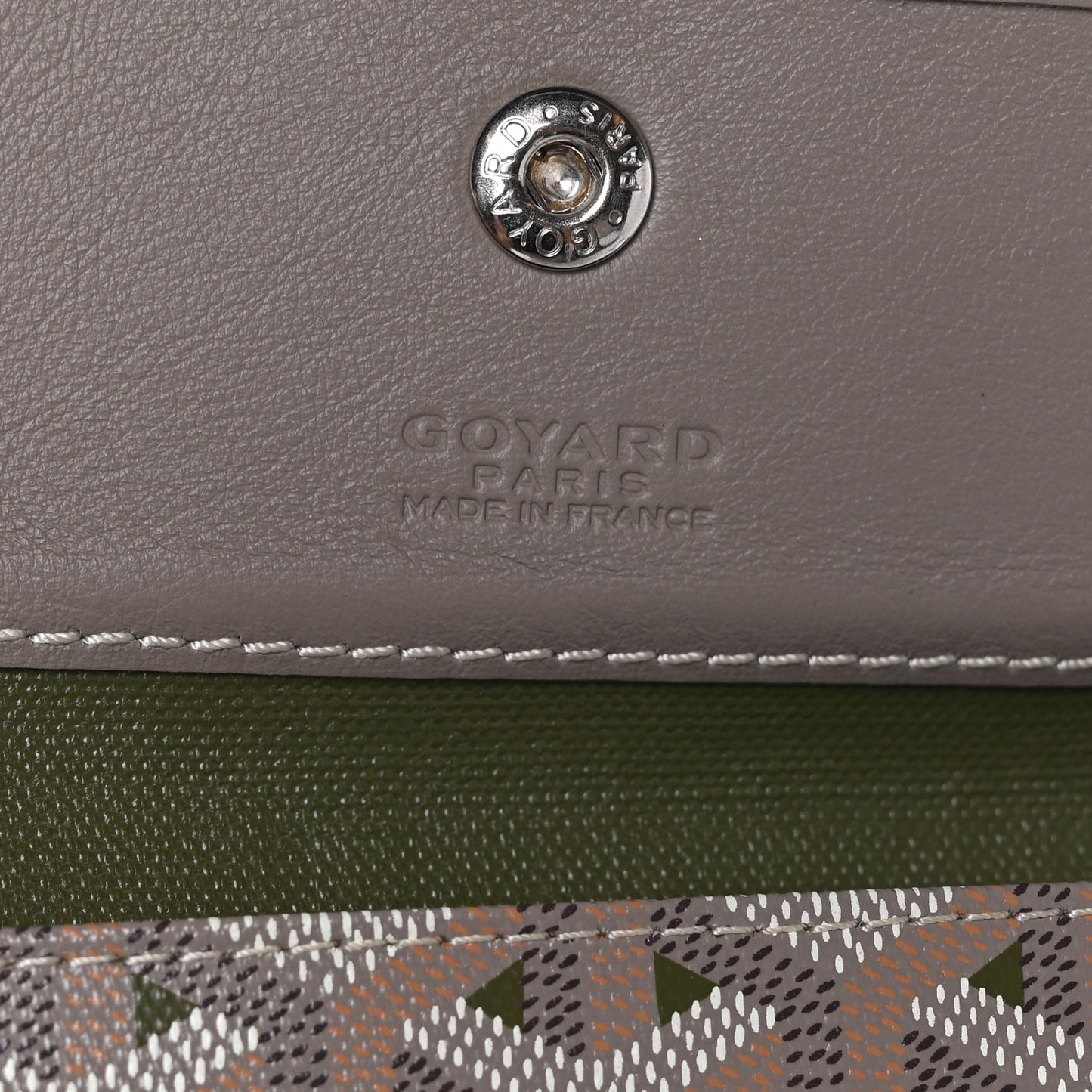 Goyardine Saint Louis Claire Voie GM Khaki