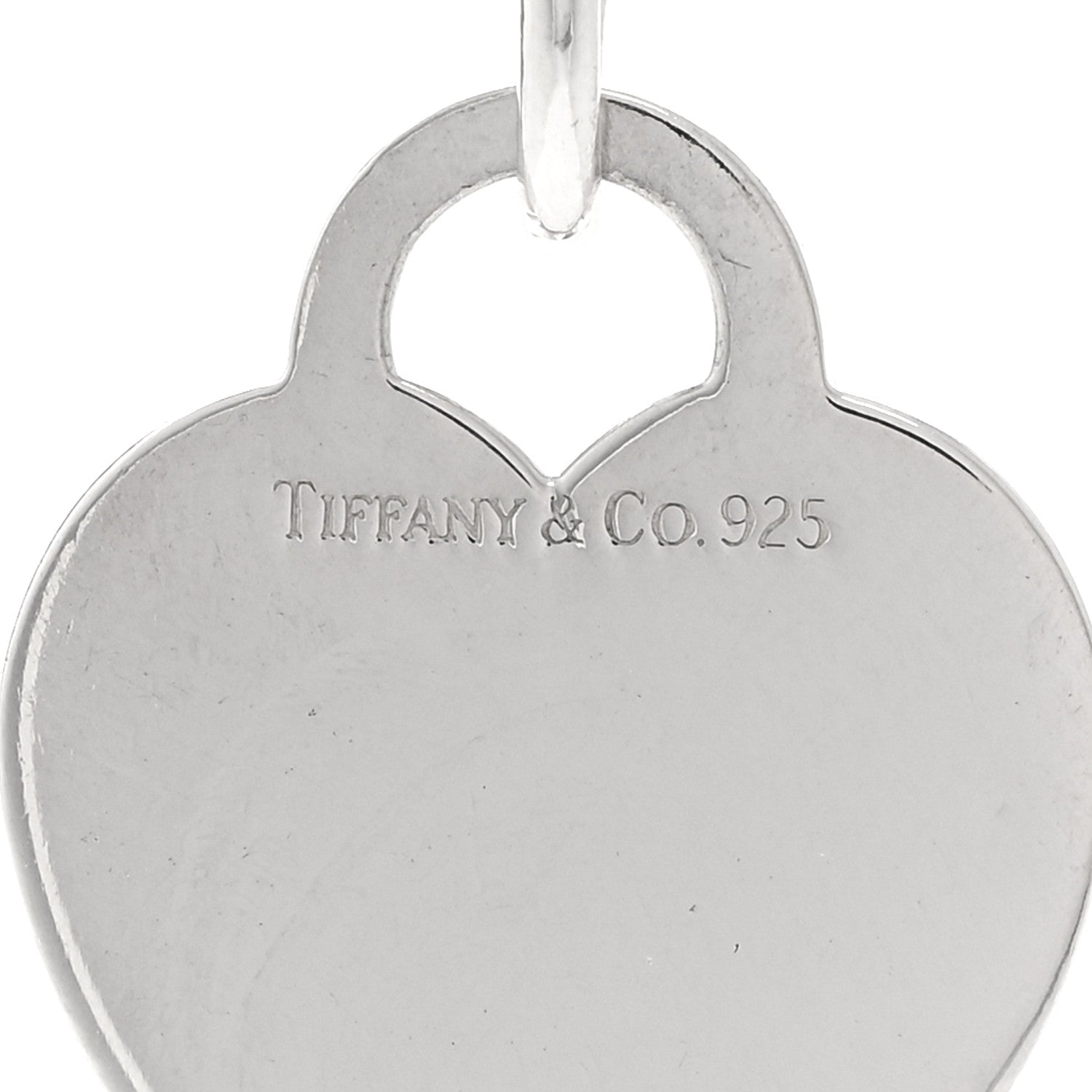 Tiffany Sterling Silver Heart Tag Toggle Necklace 5 of 5