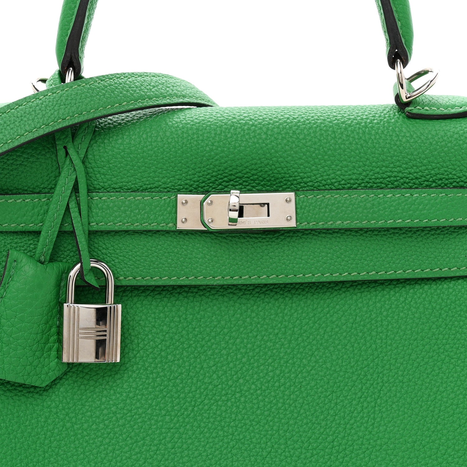 Hermes Togo Kelly Retourne 25 Bambou 8 of 10