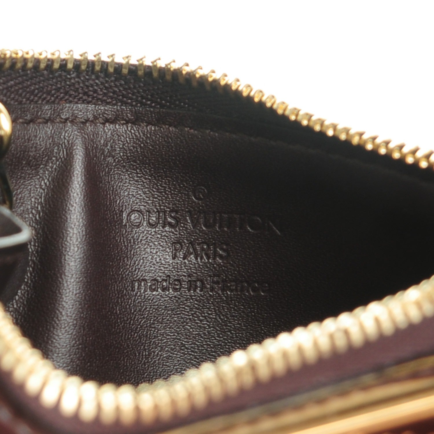 Louis Vuitton Vernis Key Pouch Amarante 6 of 7