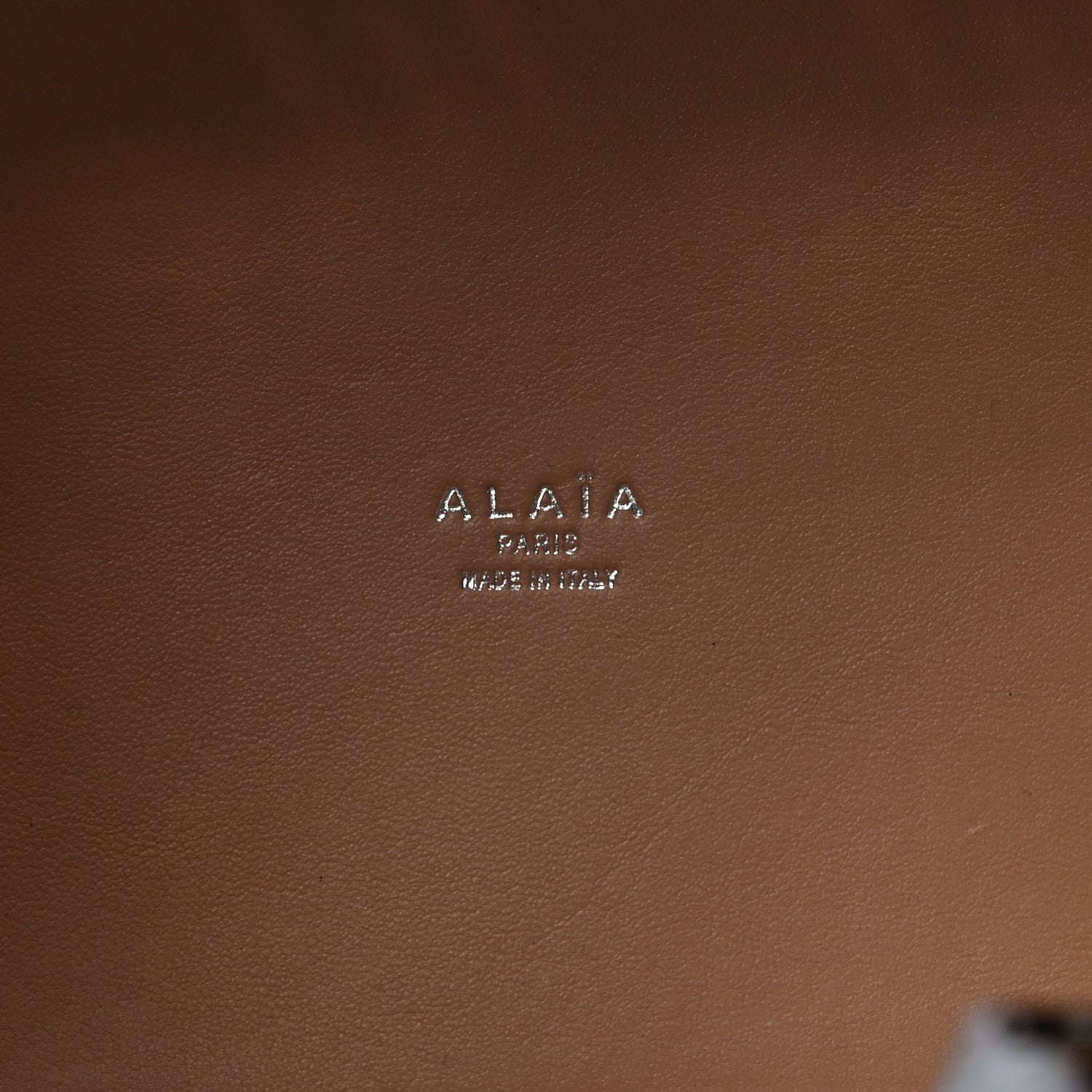 Alaia Calfskin Vienne Wave Mina 25 Bag Nuage 7 of 11