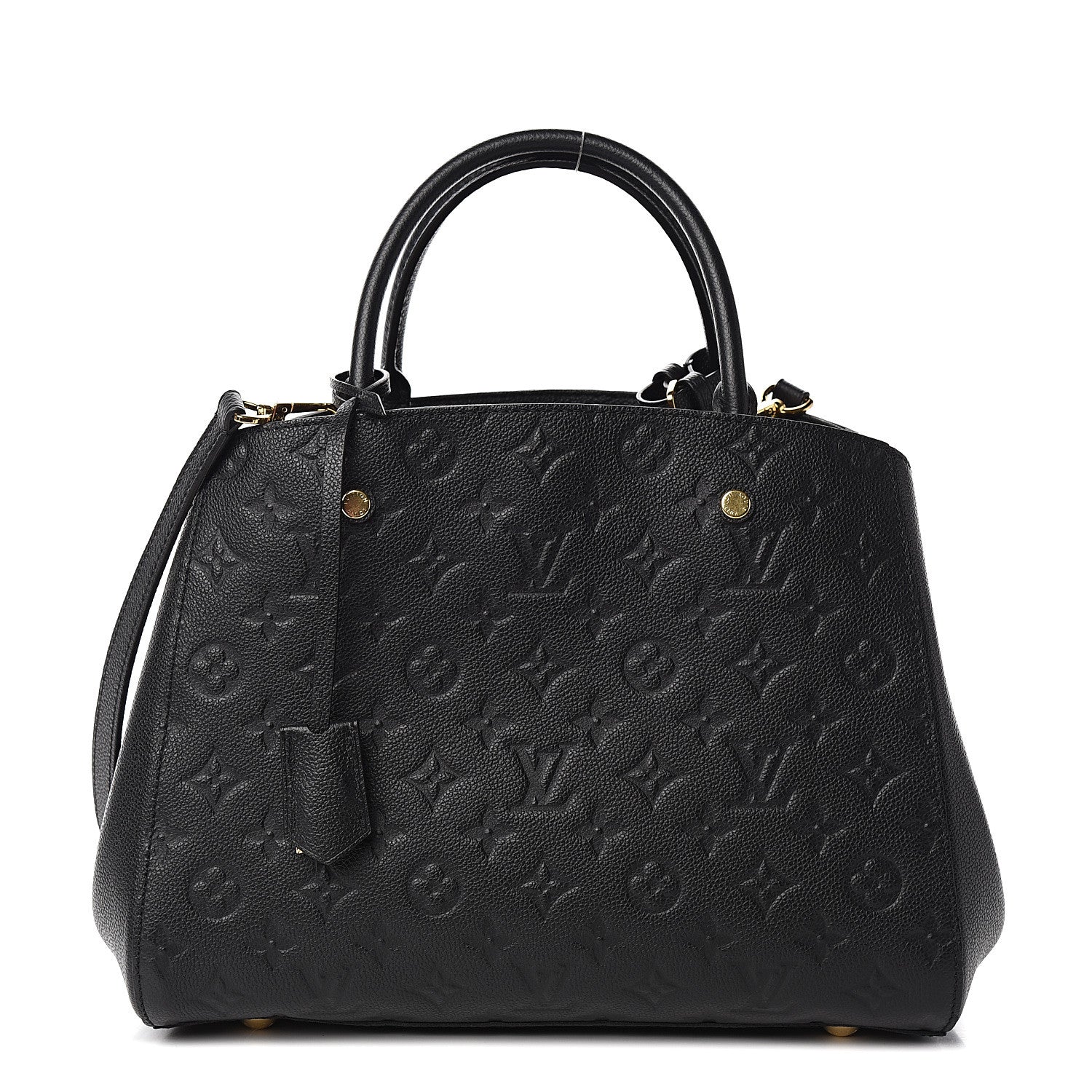 Louis Vuitton Empreinte Montaigne MM Black 1 of 9
