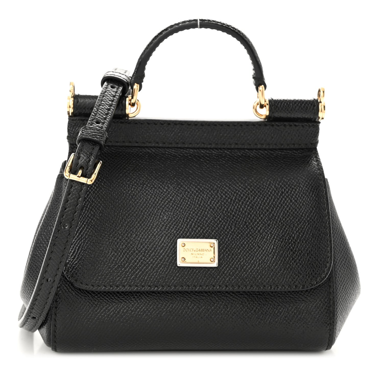 Dauphine Mini Miss Sicily Satchel Black