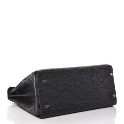 Hermes Togo Kelly Retourne 28 Black 5 of 37