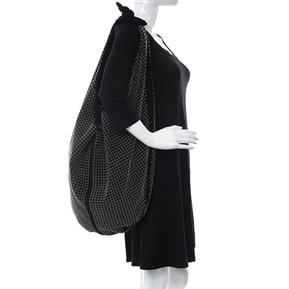 Saint Laurent Suede Studded Hobo Bag Black 2 of 10