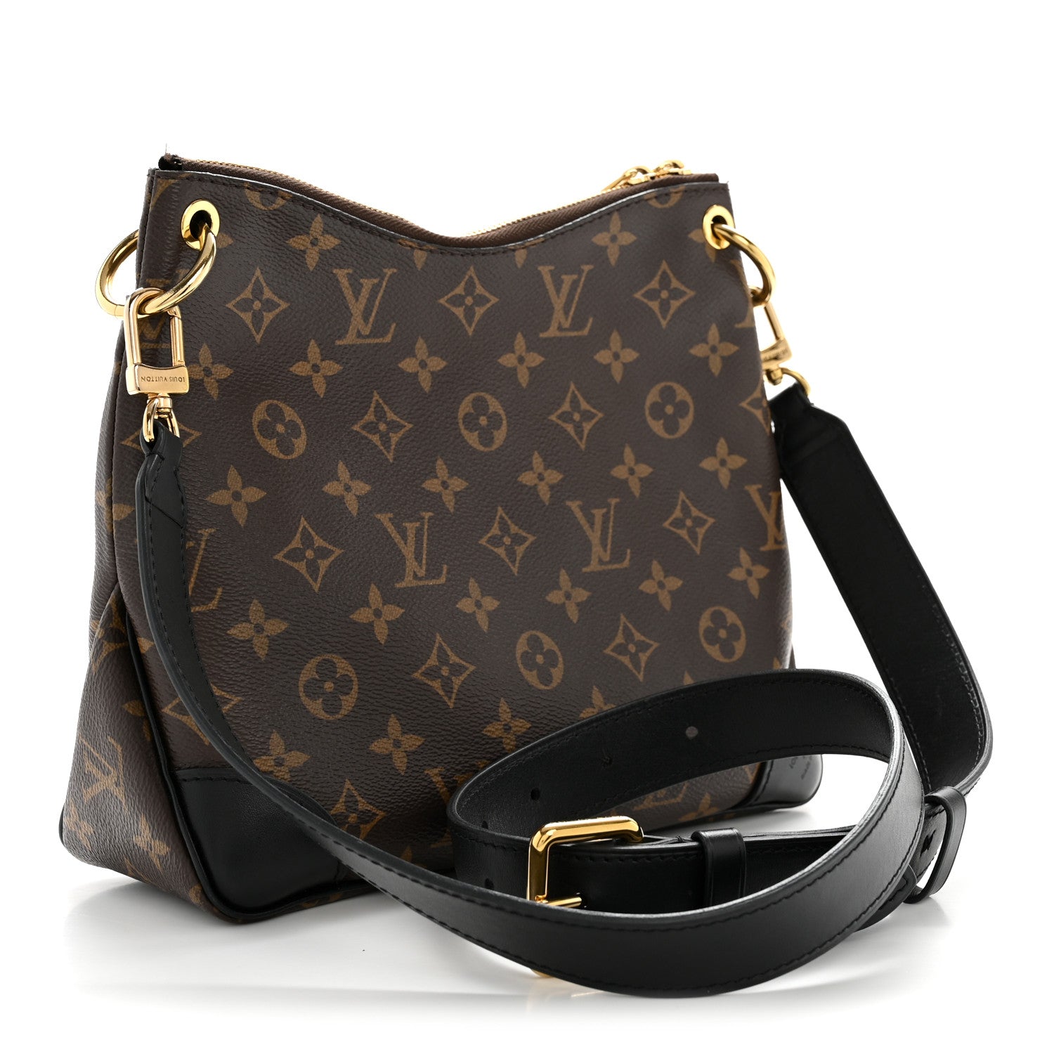 Louis Vuitton Monogram Odeon PM Black 3 of 15
