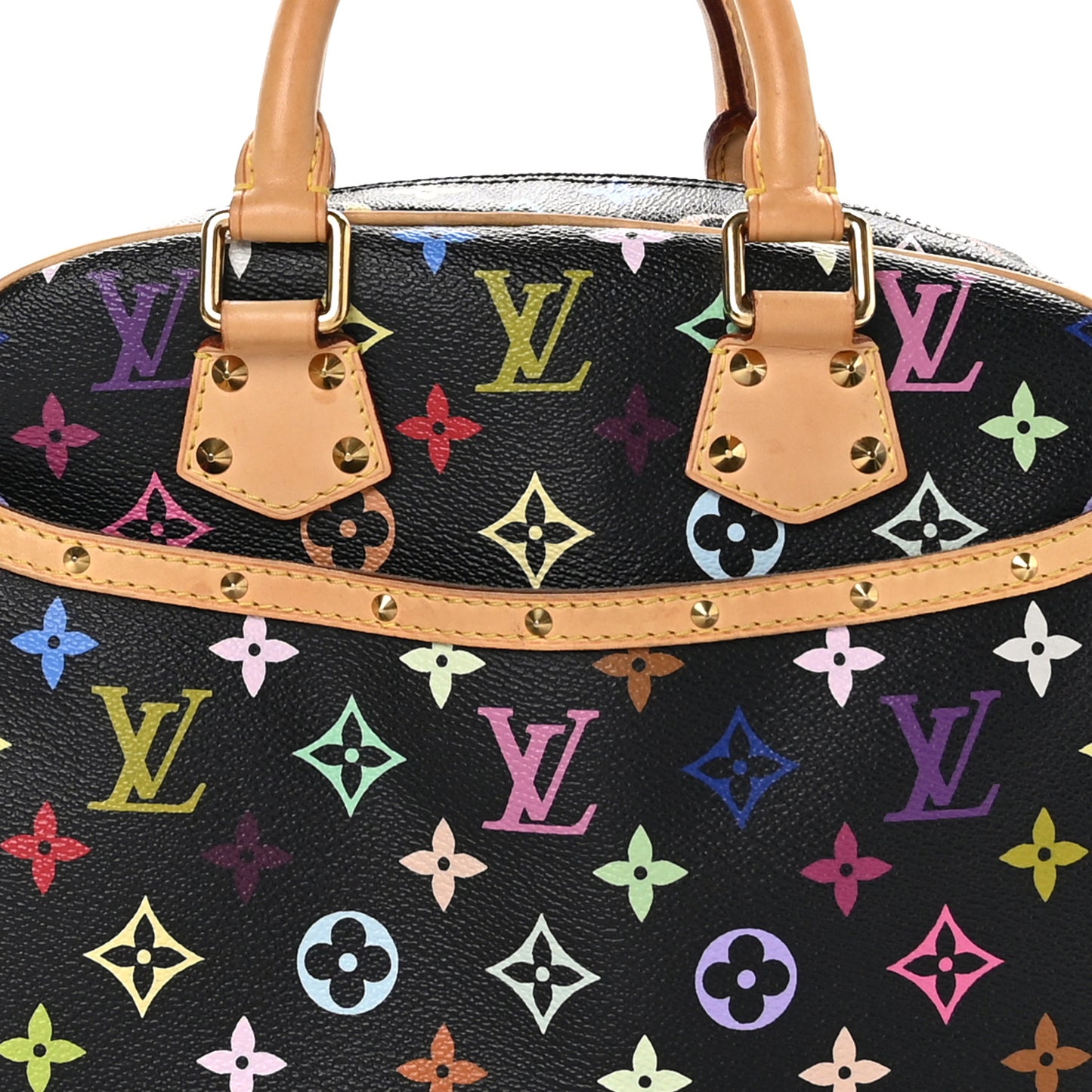 Monogram Multicolor Trouville Black
