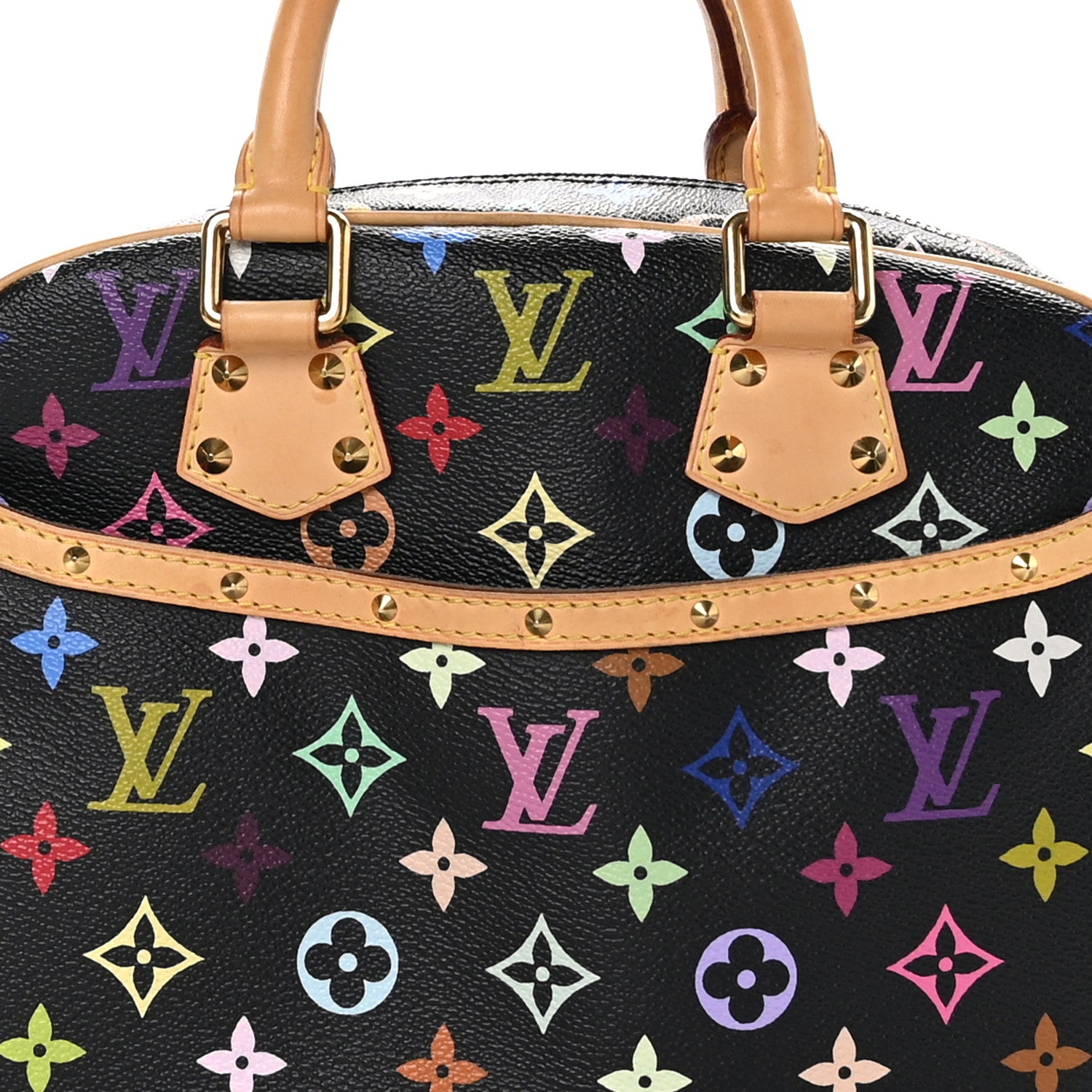 Louis Vuitton Monogram Multicolor Trouville Black 7 of 11