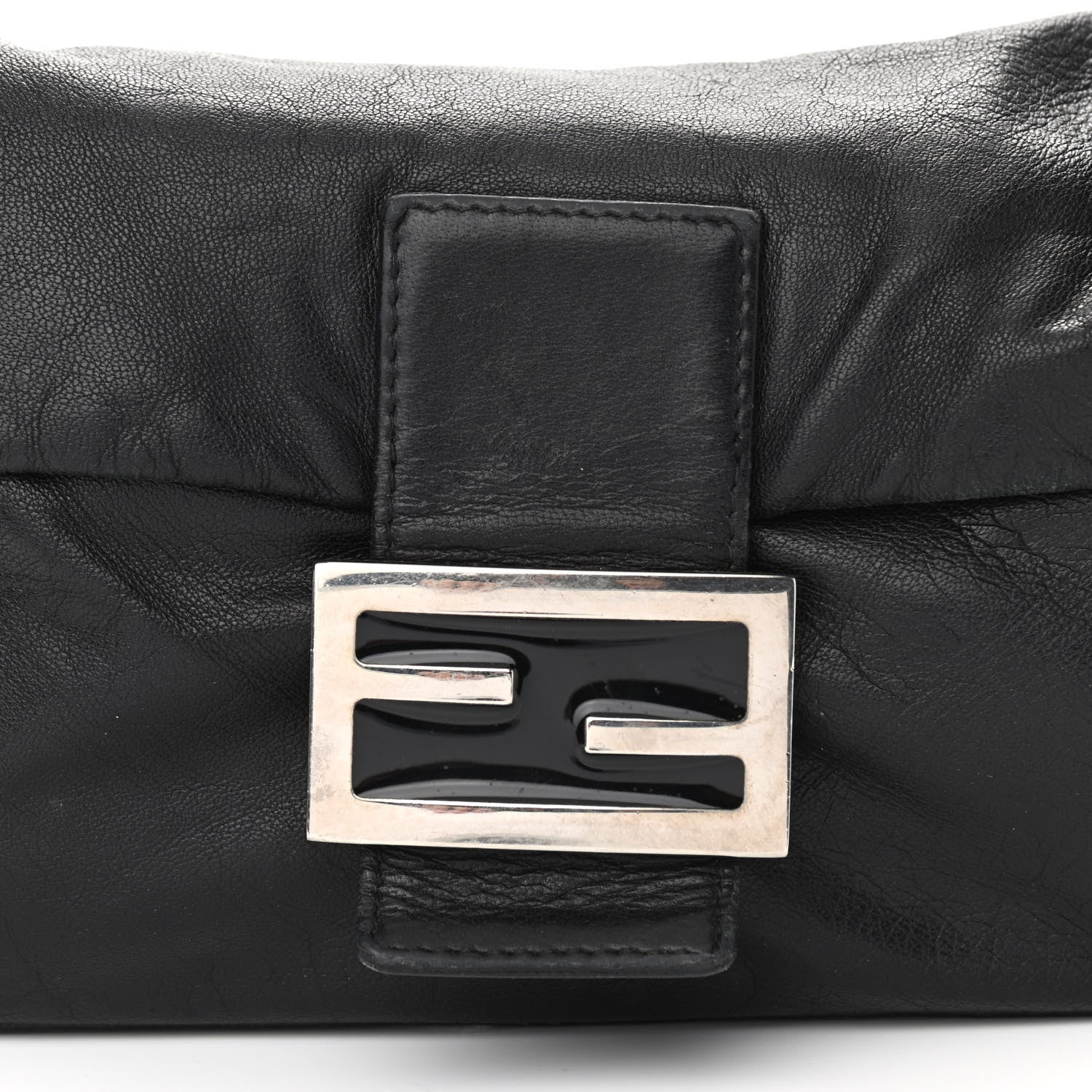 Fendi Calfskin Baguette Black 8 of 13