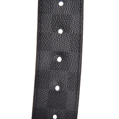 Louis Vuitton Damier Graphite LV Initiales Belt 100 40 5 of 9