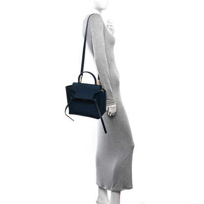 Celine Grained Calfskin Micro Belt Bag Deepsea 2 of 11