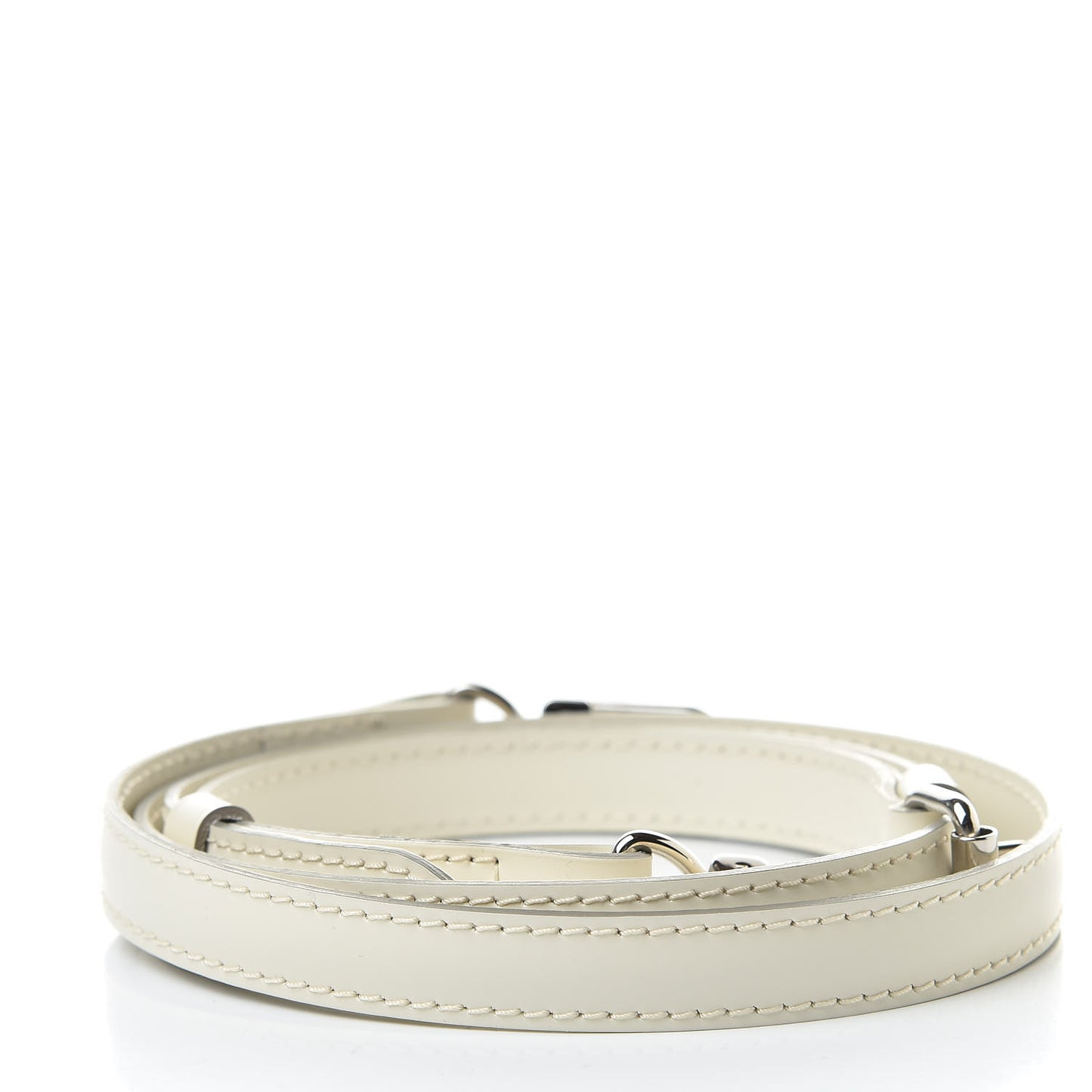 Calfskin Alma 16mm Adjustable Shoulder Strap Ivory