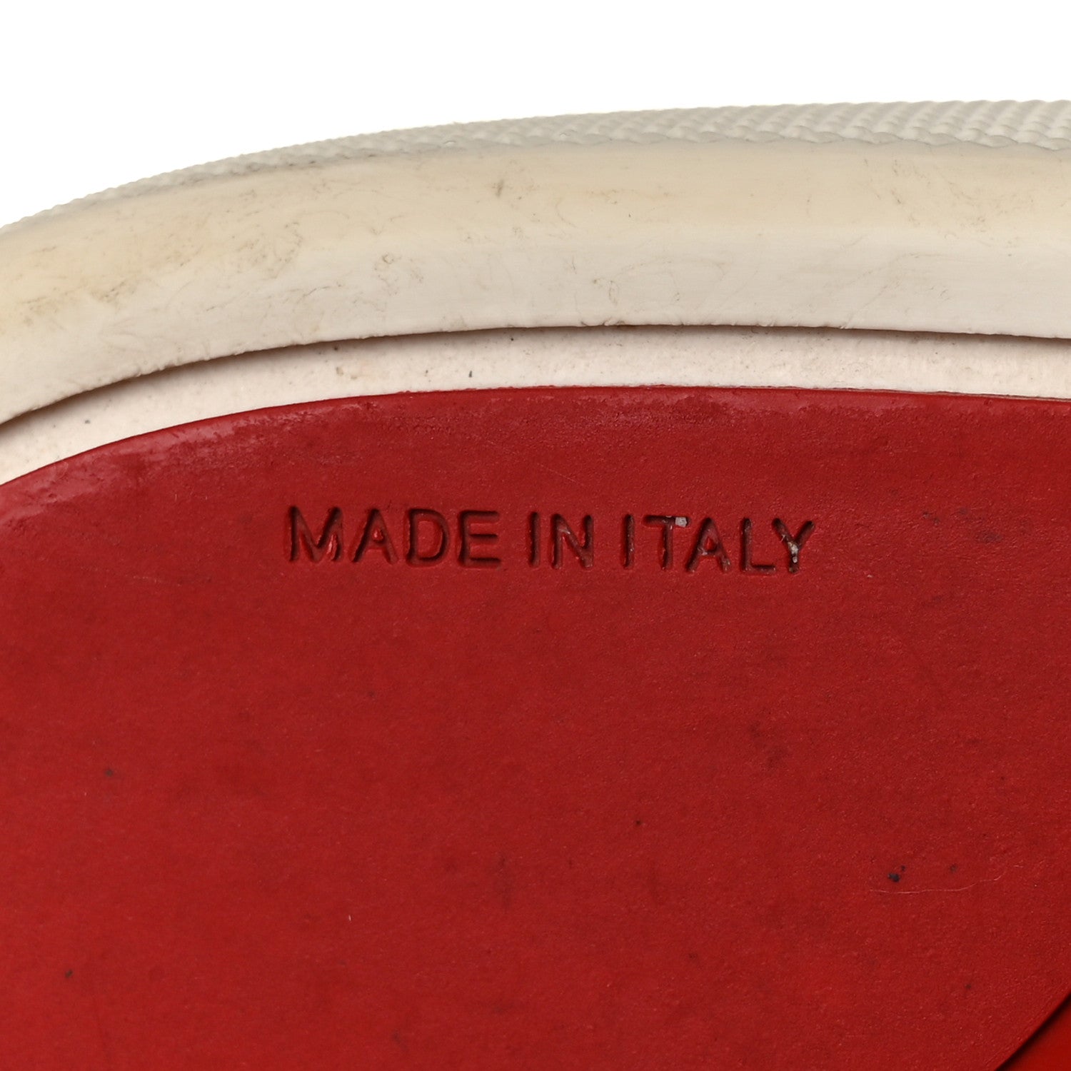 Christian Louboutin Canvas Simplerui Flat Sneakers 38.5 Beige White 7 of 8