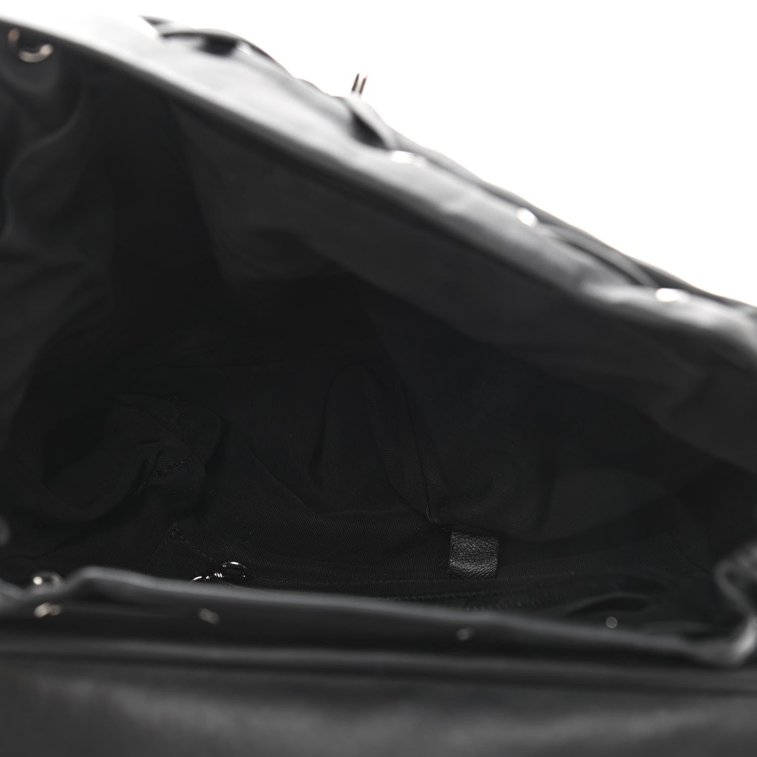 Chanel Calfskin Chevron Quilted Large Urban Spirit Backpack Black 5 of 10