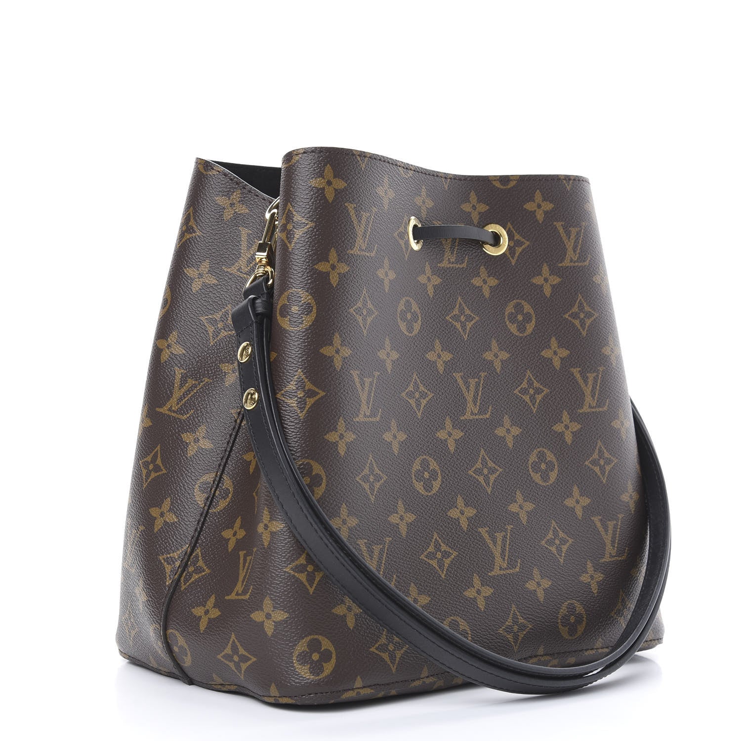 Louis Vuitton Monogram Neonoe MM Black 3 of 8