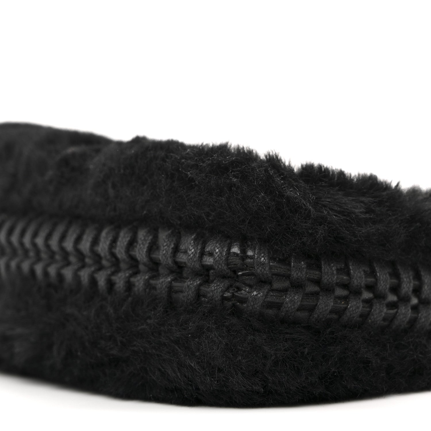 Stella McCartney Eco Fur Tiny Shoulder Bag Black 9 of 9