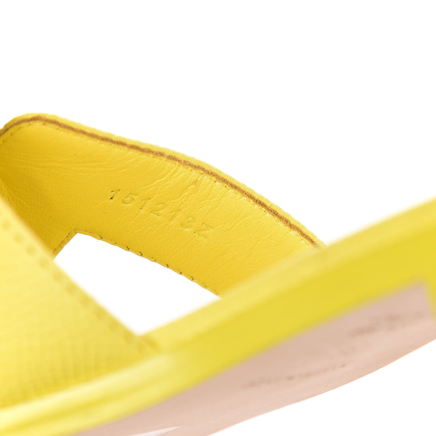 Epsom Oran Sandals 36 Jaune Pollen