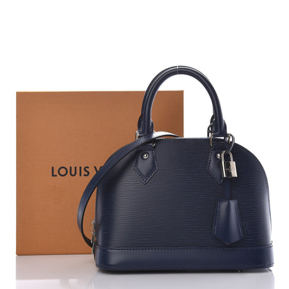 Louis Vuitton Epi Alma BB Indigo 10 of 10
