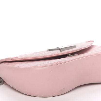 Louis Vuitton Calfskin New Wave Chain MM Smoothie Pink 10 of 17