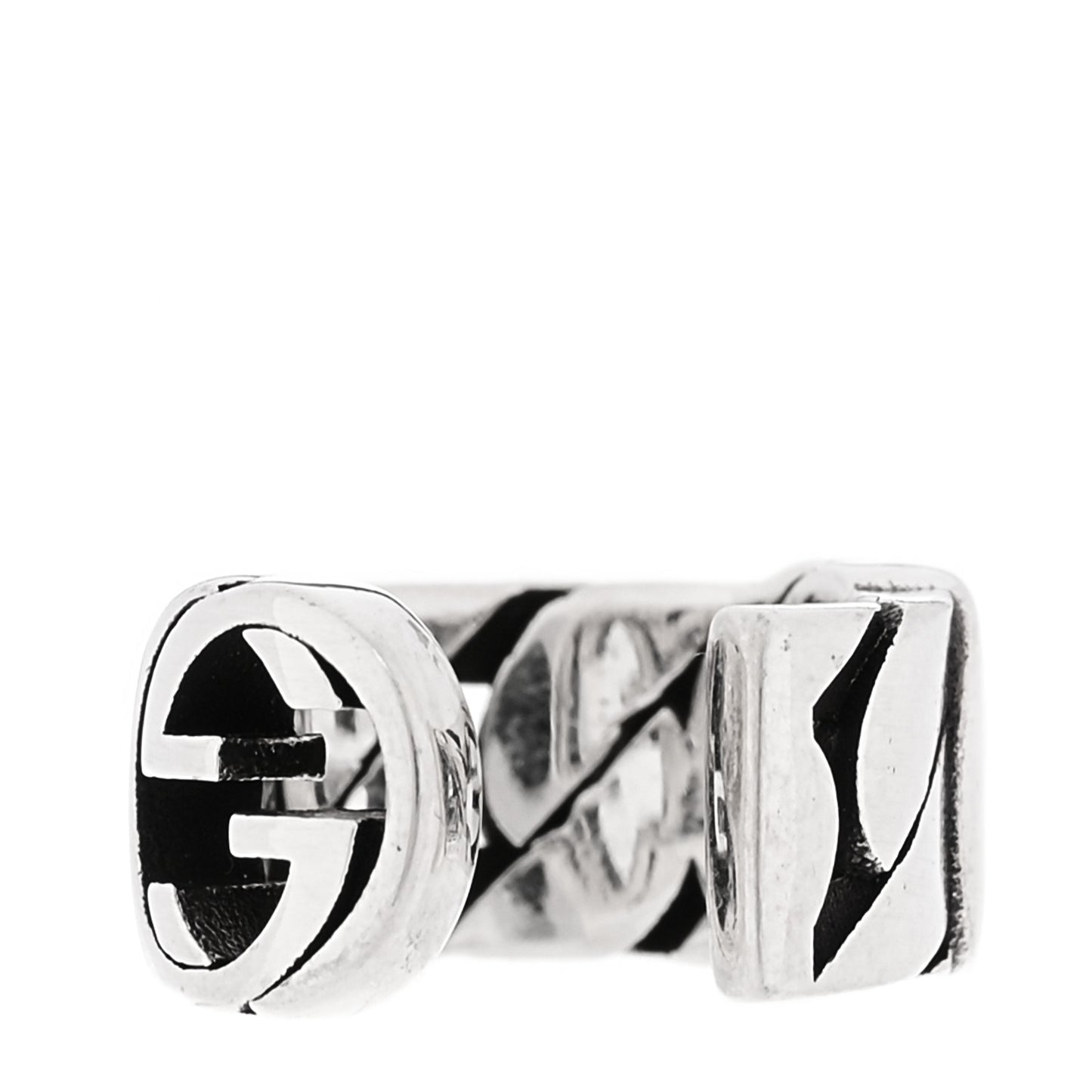 Sterling Silver Interlocking G Ear Cuff