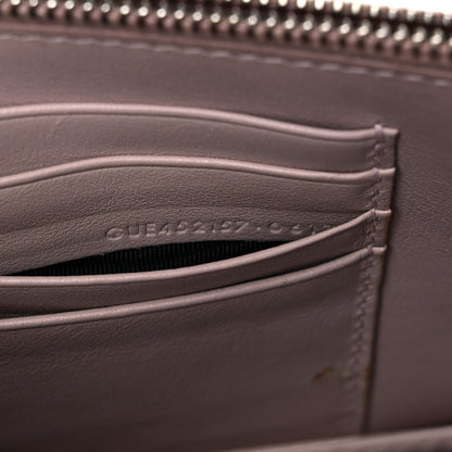 Saint Laurent Calfskin Monogram Sunset Chain Wallet Light Pink 6 of 21