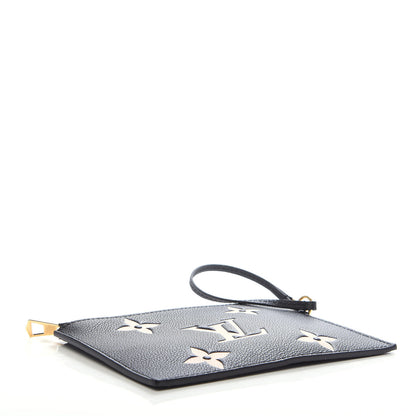 Louis Vuitton Empreinte Monogram Giant Neonoe MM Pochette Black Beige 4 of 6